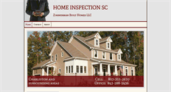 Desktop Screenshot of homeinspection-sc.net